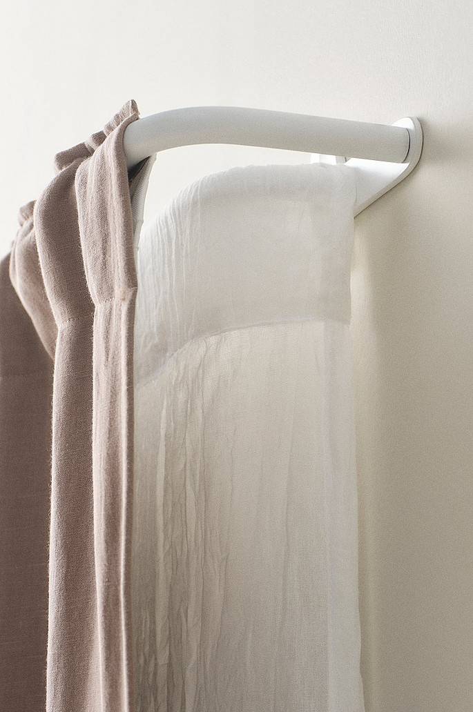 Jotex BAY Gardinenstange doppelt 110-186 cm Clearance-Verkauf