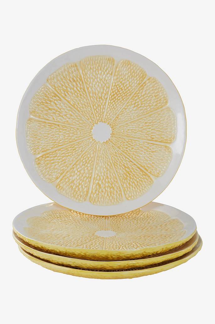 Jotex LEMON Teller Ø 27 cm, 4 St Versandkostenfrei