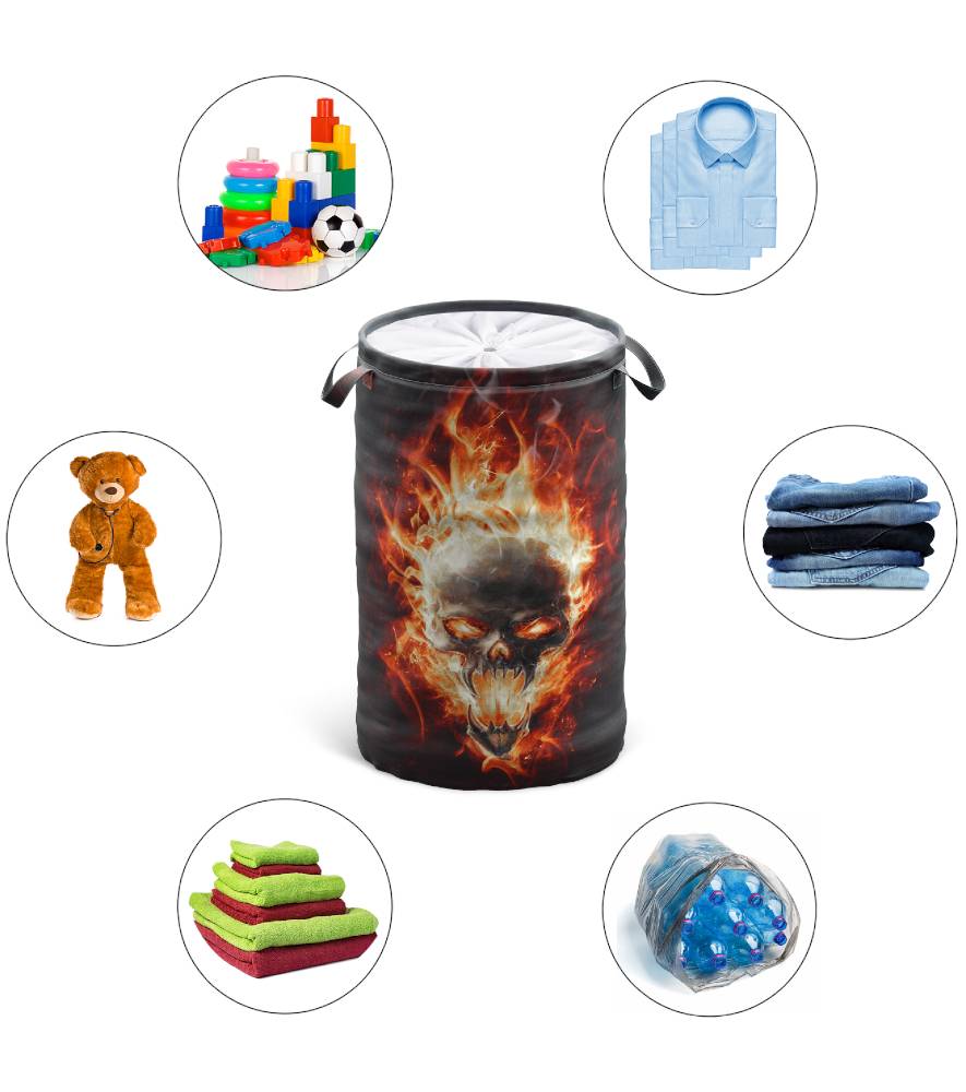 Sanilo Wäschekorb Totenkopf in Flammen Rabatte dieses Monats
