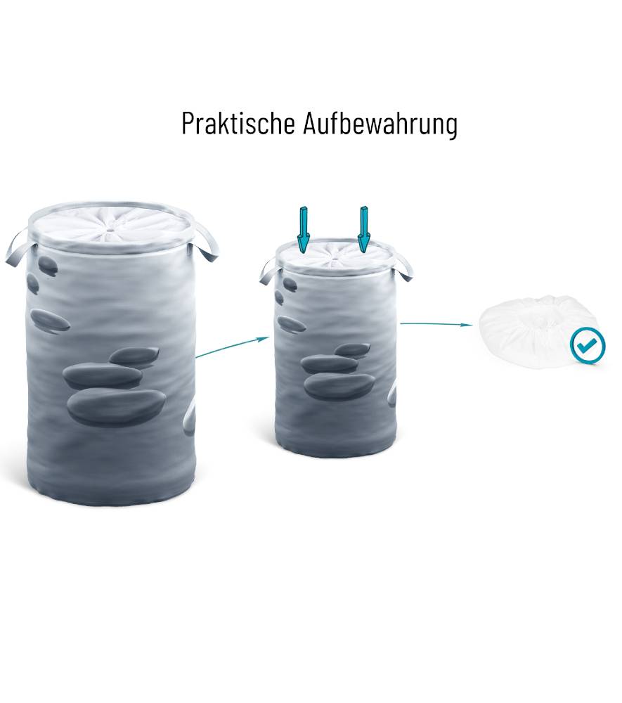 Sanilo Wäschekorb Black Stones Angebote