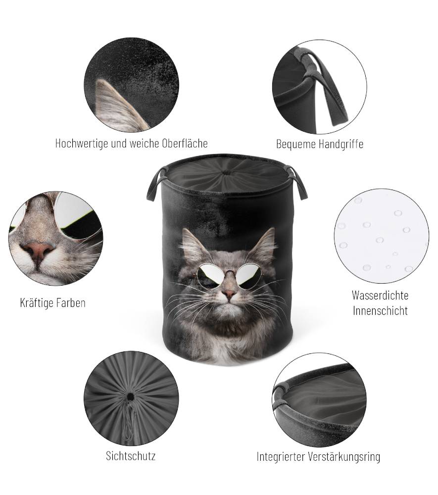 Sanilo Wäschekorb Cool Cat Top Angebot