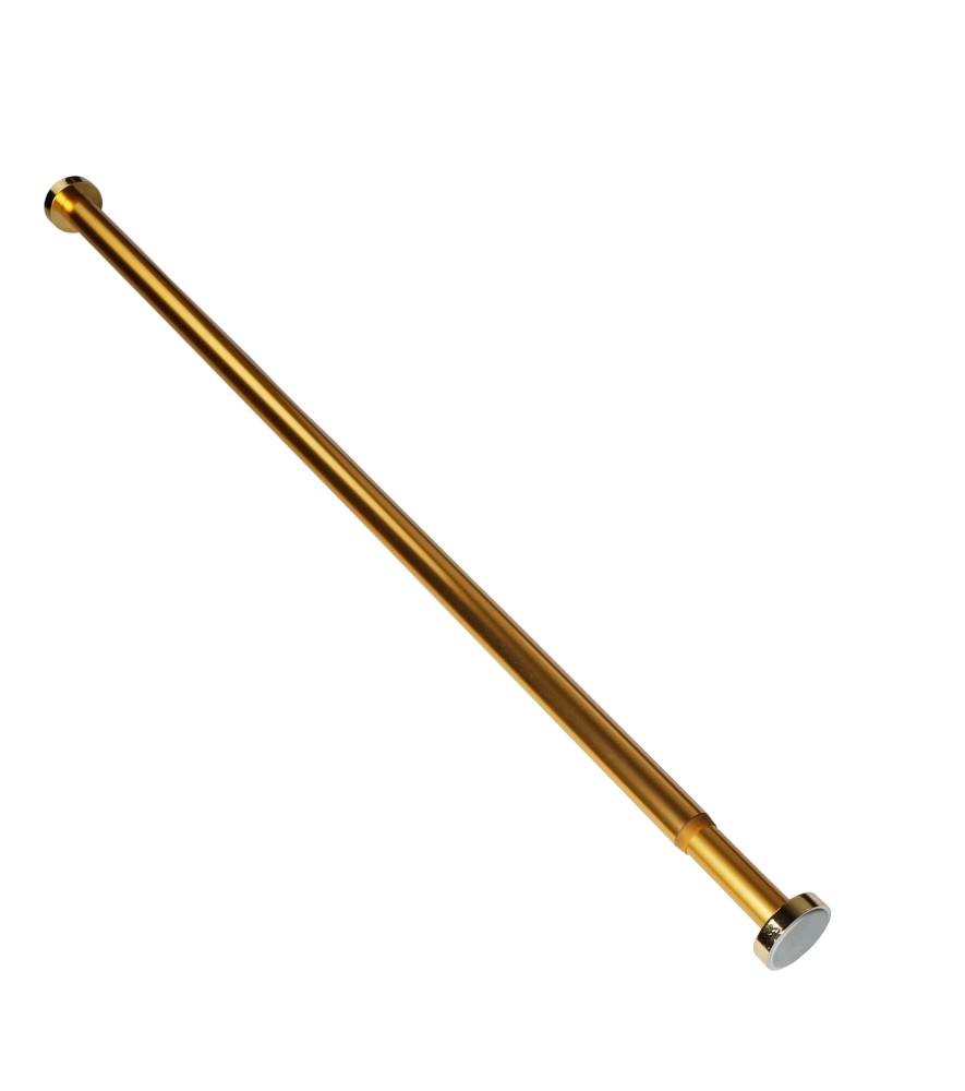 Sanilo Duschvorhangstange Gold 120-220 cm Große Rabatte