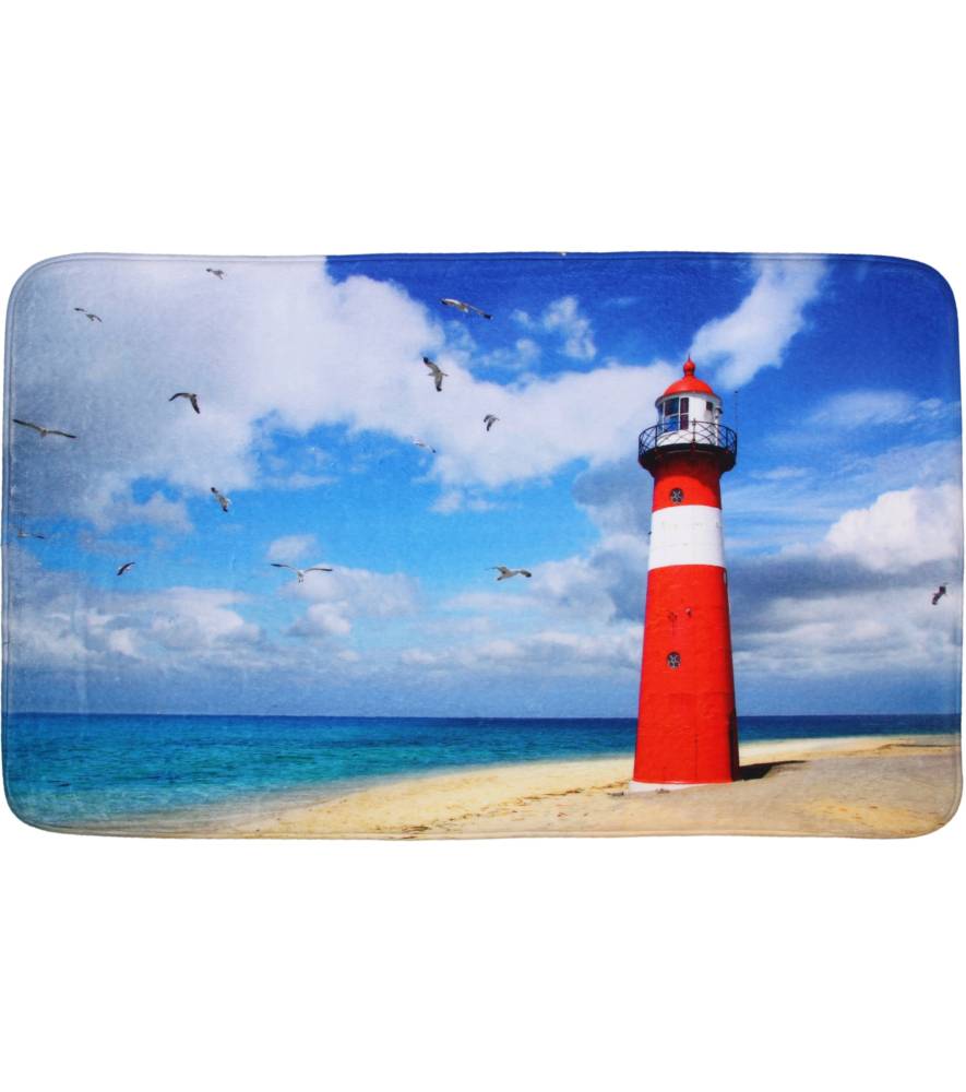 Sanilo 3-teiliges Badezimmer Set Leuchtturm im Angebot