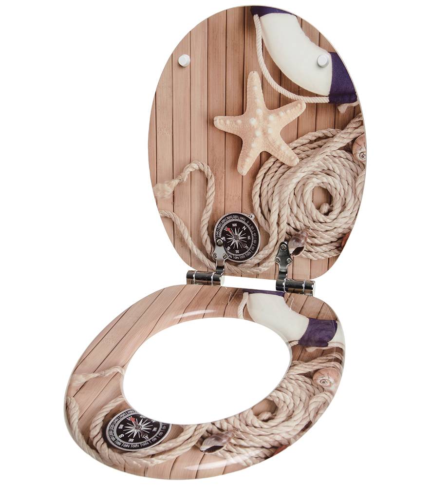 Sanilo 3-teiliges Badezimmer Set Maritime Rabatt