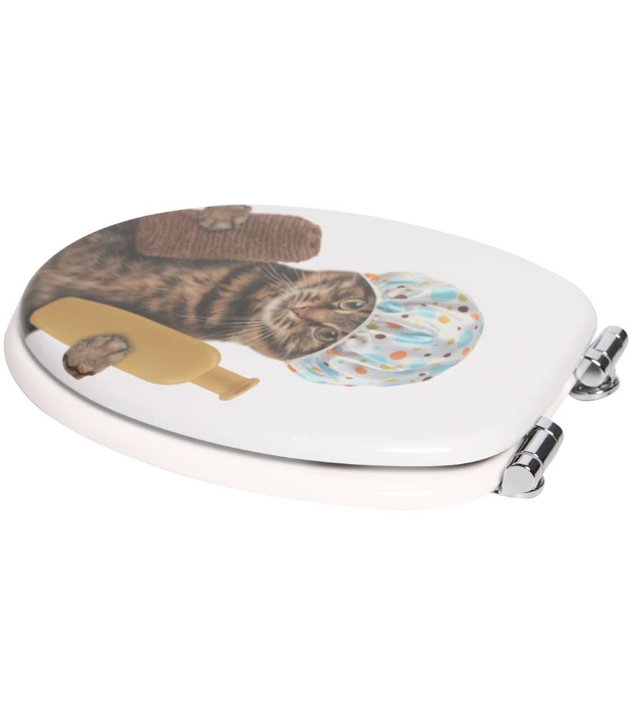 Sanilo 3-teiliges Badezimmer Set Shower Cat Black Friday