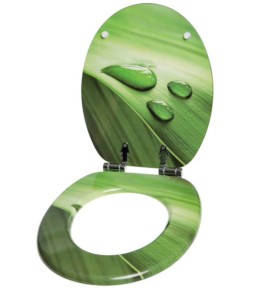 Sanilo 3-teiliges Badezimmer Set Green Leaf Weihnachtsangebot