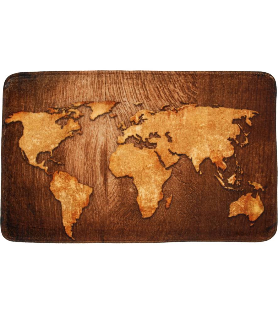 Sanilo 3-teiliges Badezimmer Set World Map Bestseller