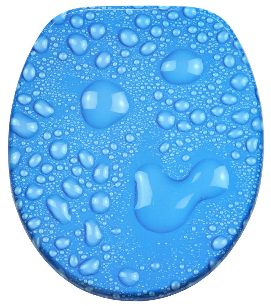Sanilo 3-teiliges Badezimmer Set Tautropfen Blau Riesige Ersparnisse