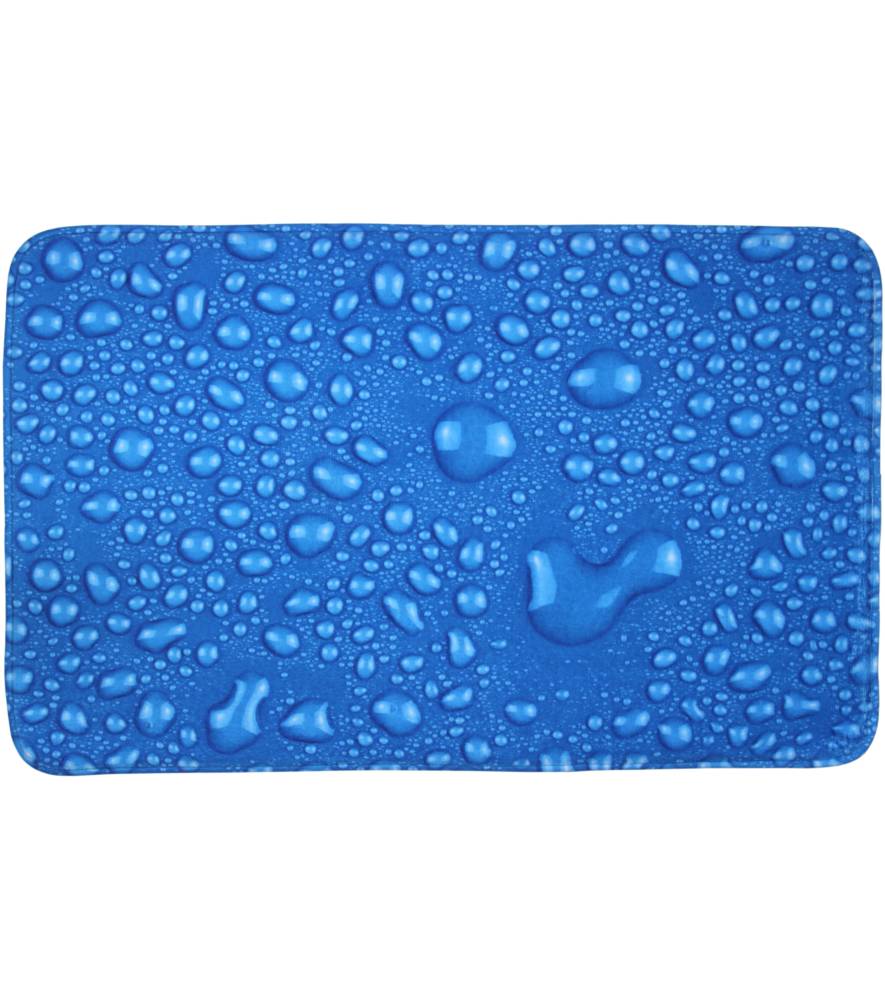 Sanilo 3-teiliges Badezimmer Set Tautropfen Blau Riesige Ersparnisse