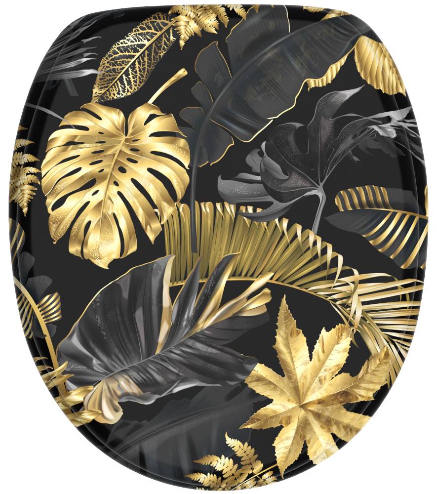 Sanilo 3-teiliges Badezimmer Set Golden Leaves VIP-Rabatte