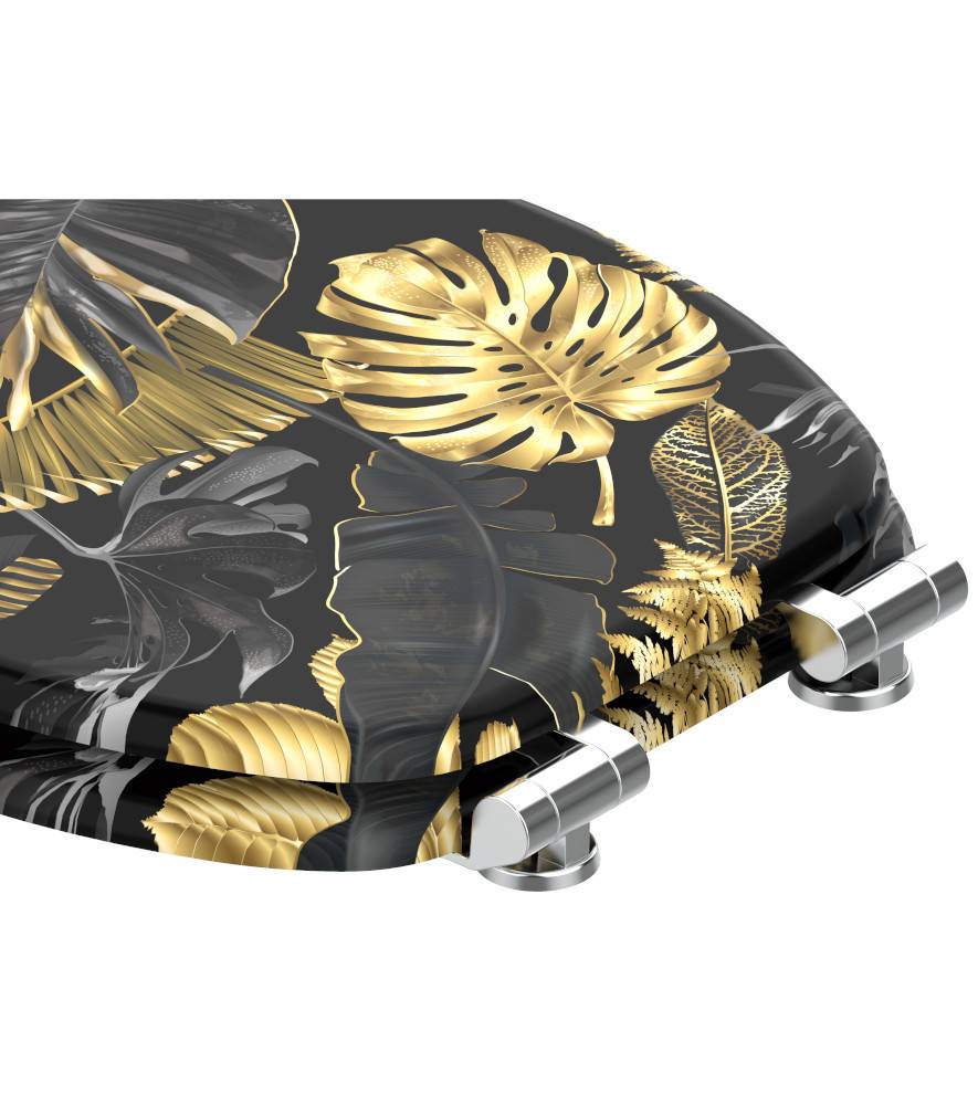 Sanilo 3-teiliges Badezimmer Set Golden Leaves VIP-Rabatte