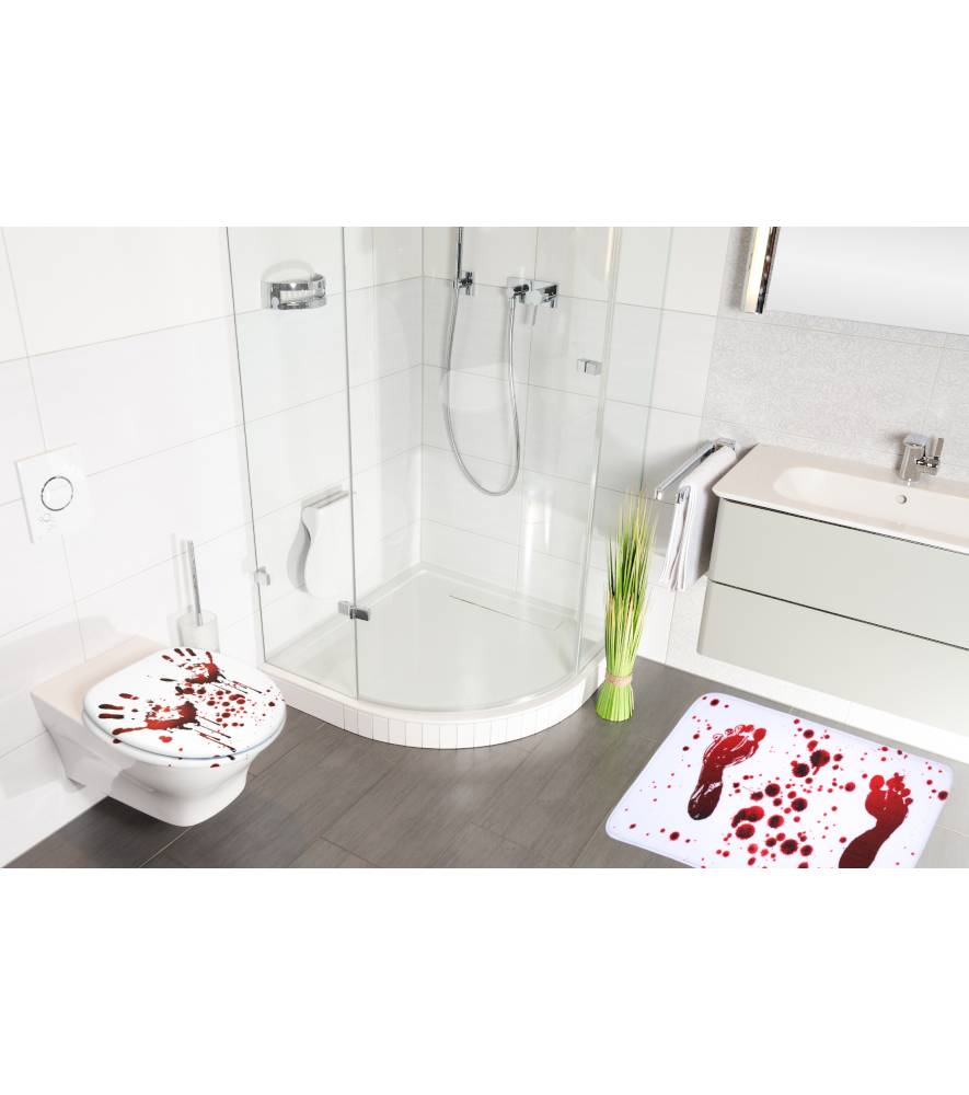 Sanilo Badteppich Blood Feet 70 x 110 cm Kostenloser Versand international