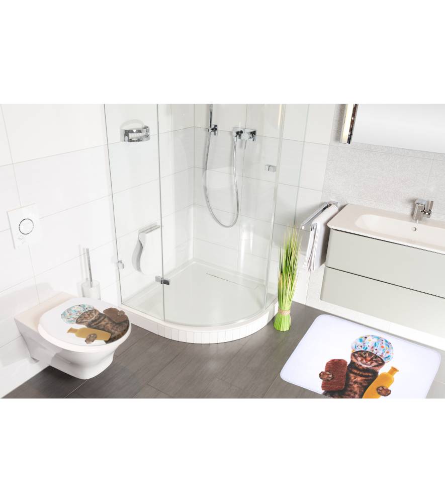 Sanilo Badteppich Shower Cat 70 x 110 cm Angebote