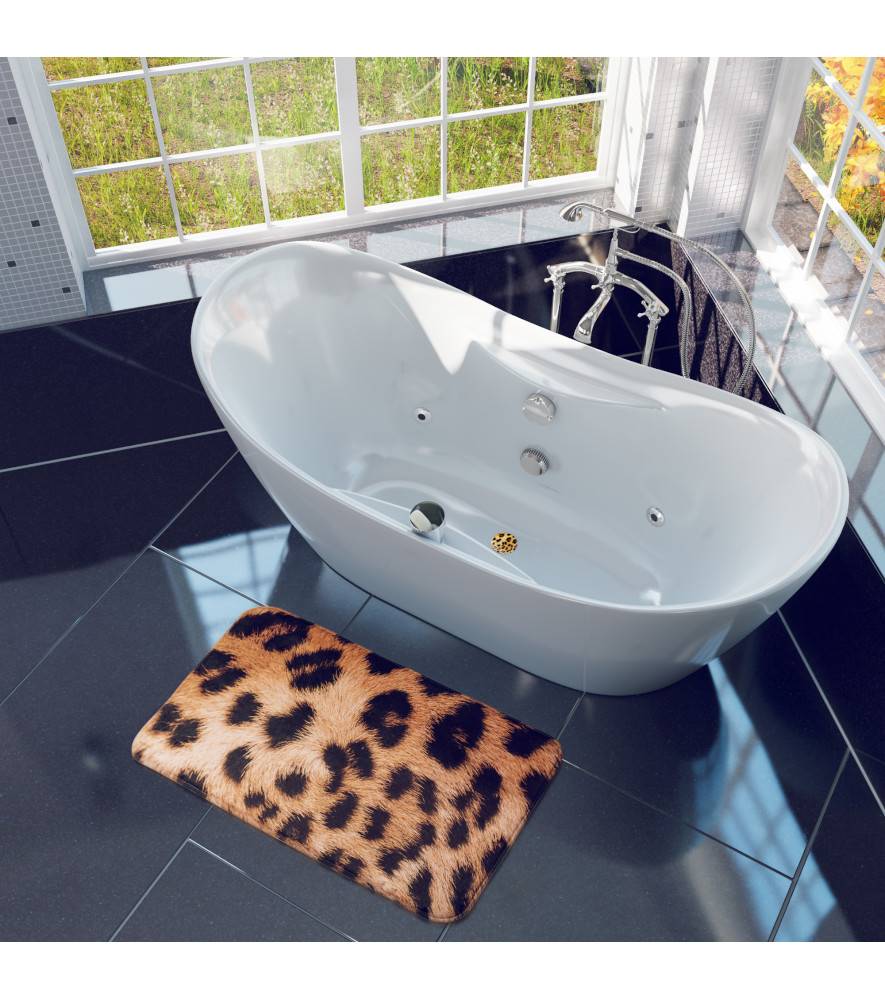 Sanilo Badteppich Leopardenfell 50 x 80 cm Rabatt