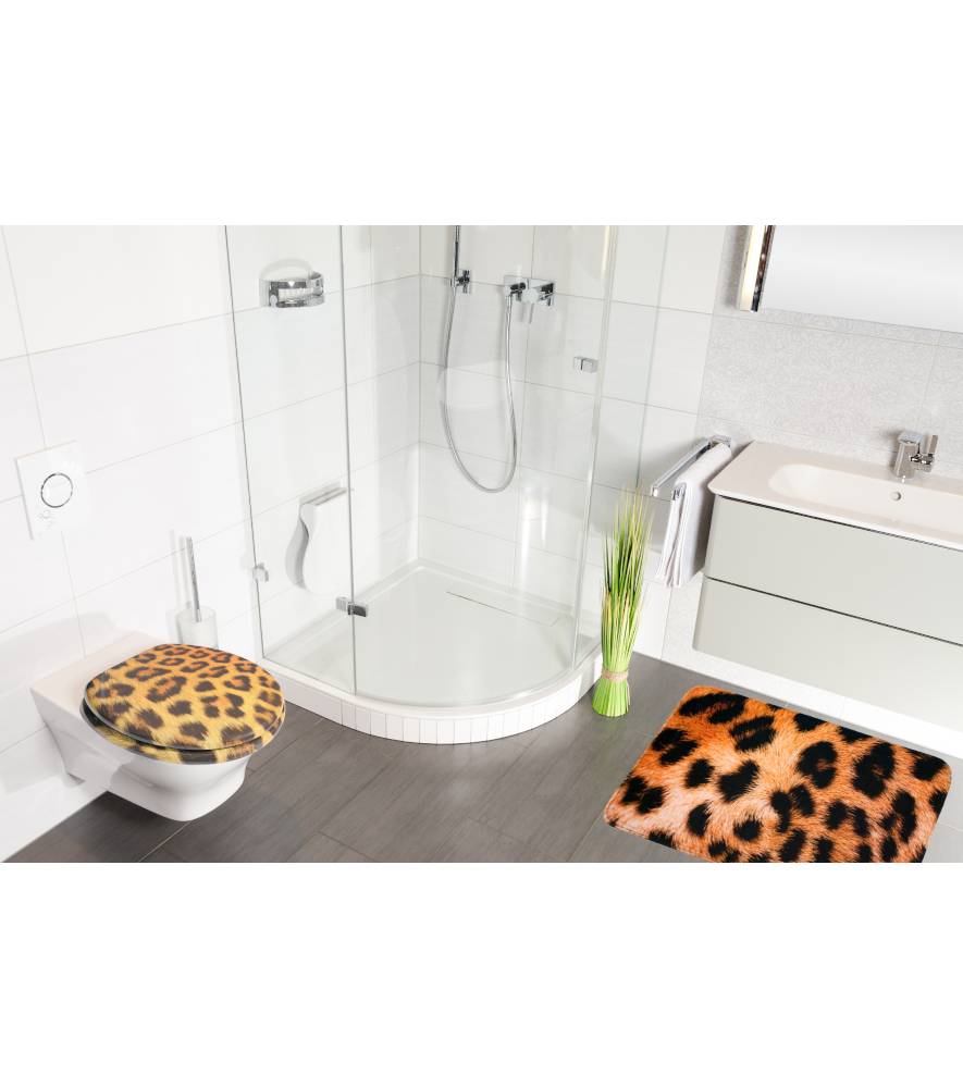 Sanilo Badteppich Leopardenfell 50 x 80 cm Rabatt