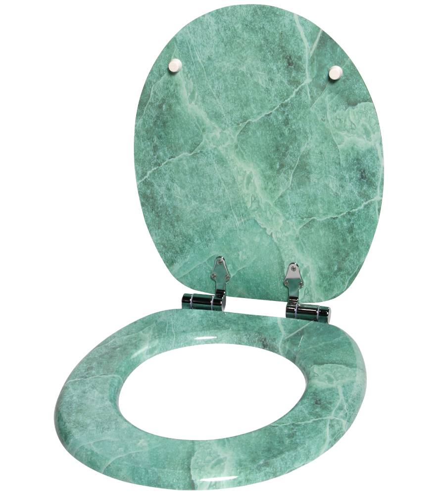 Sanilo WC-Sitz Marmor Grün - Premium Toilettendeckel direkt vom Hersteller Letzte 3 Tage