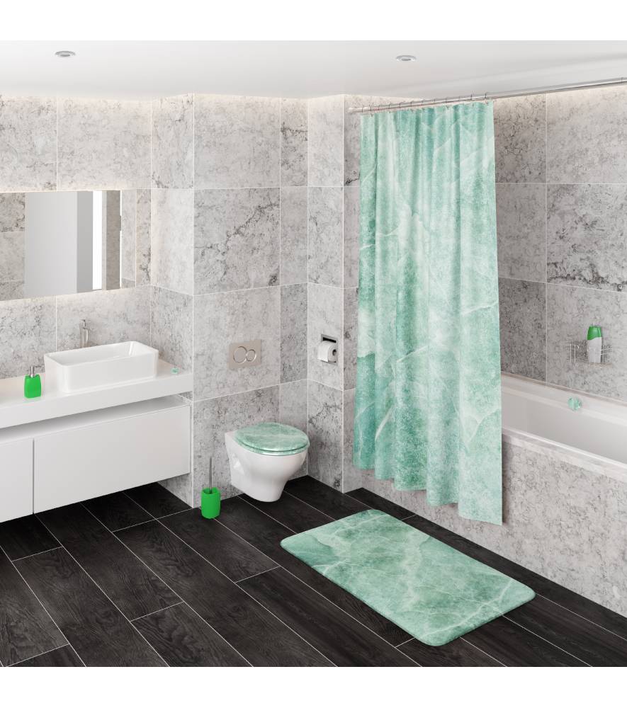 Sanilo WC-Sitz Marmor Grün - Premium Toilettendeckel direkt vom Hersteller Letzte 3 Tage