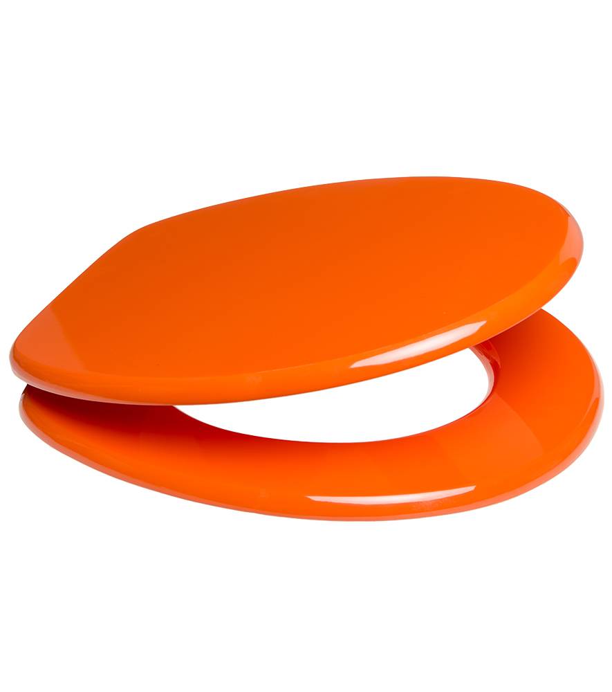 Sanilo WC-Sitz Orange - Premium Toilettendeckel direkt vom Hersteller Vierteljährliche Förderung