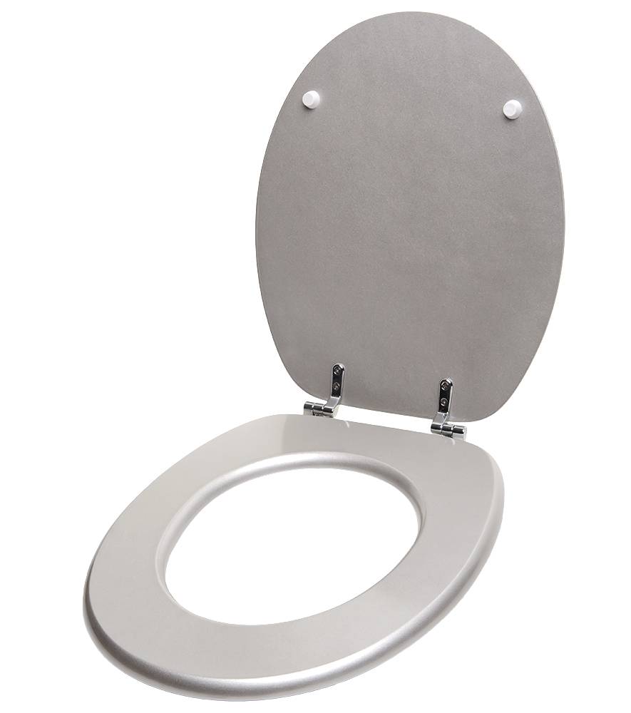 Sanilo WC-Sitz Glitzer Silber - Premium Toilettendeckel direkt vom Hersteller Bis zu 55% Rabatt