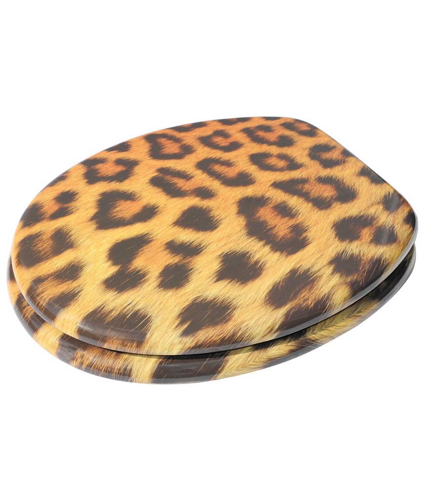 Sanilo WC-Sitz Leopardenfell - Premium Toilettendeckel direkt vom Hersteller Kostenloser Versand international