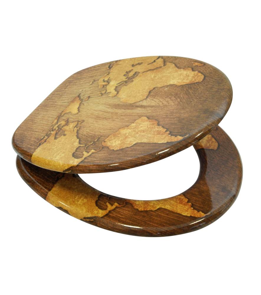 Sanilo WC-Sitz World Map - Premium Toilettendeckel direkt vom Hersteller Online Shopping