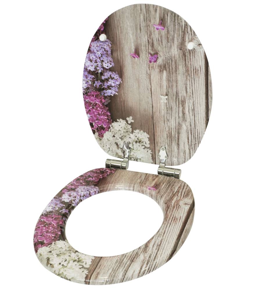 Sanilo WC-Sitz Flieder - Premium Toilettendeckel direkt vom Hersteller Osterangebot