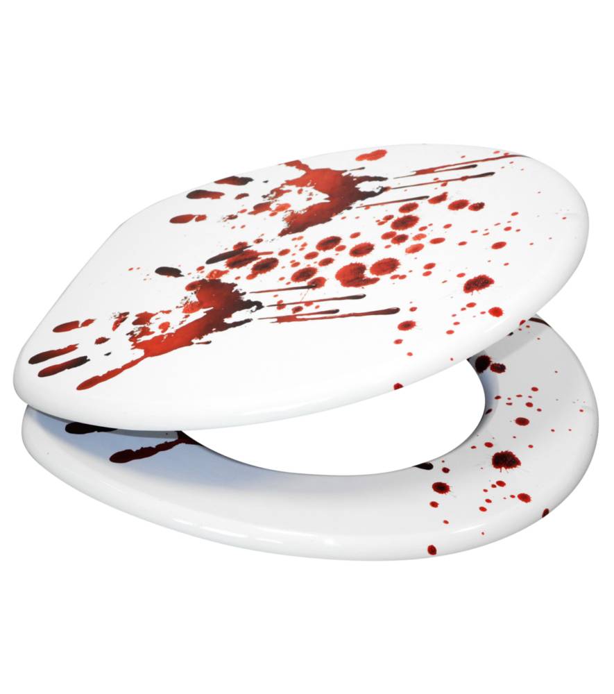 Sanilo WC-Sitz Blood Hands - Premium Toilettendeckel direkt vom Hersteller Valentinstagsangebot