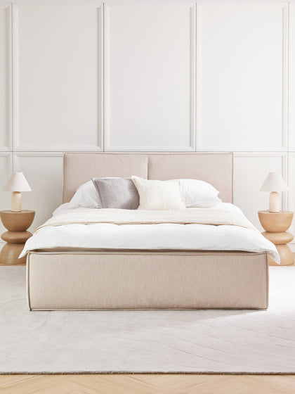 Westwing Collection Polsterbett Dream mit Stauraum Kostenloser Versand international