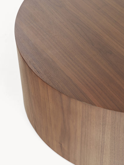 Westwing Collection Runder Holz-Couchtisch Dan zollfrei