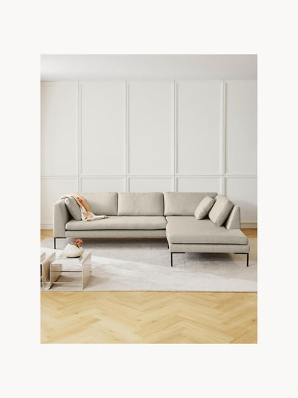 Westwing Collection Ecksofa Emma mit Metall-Füßen Rabatte dieses Monats