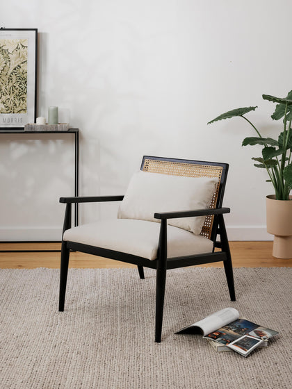 Westwing Collection Loungesessel Manuell aus Birkenholz Günstiger Verkauf