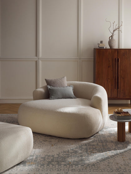 Westwing Collection XL Teddy-Loungesessel Sofia Blitzverkäufe