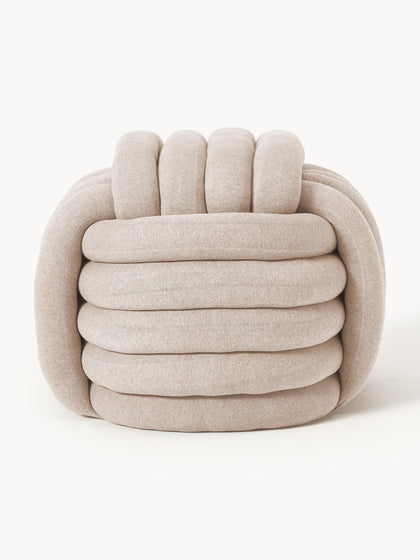 Westwing Collection Knoten-Pouf Twist Fabrikpreis