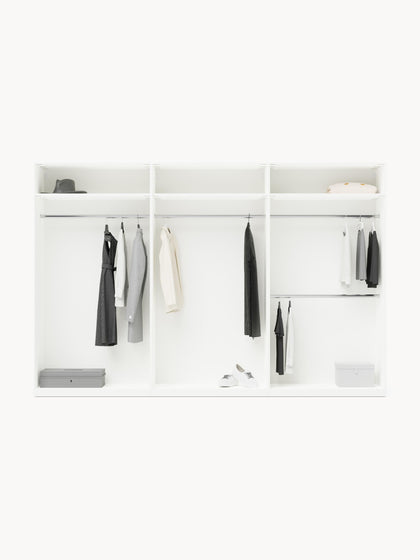 Westwing Collection Modularer Drehtürenschrank Charlotte 300 cm Breite mehrere Varianten Sonderangebot