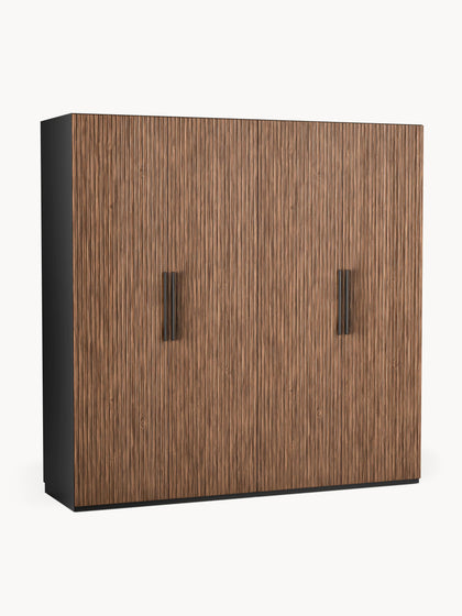 Westwing Collection Modularer Drehtürenschrank Simone 200 cm Breite mehrere Varianten Bestseller