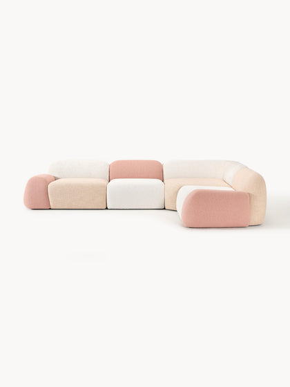 Westwing Collection Modulares Ecksofa Wolke (4-Sitzer) Fuorisalone Edition Riesige Ersparnisse