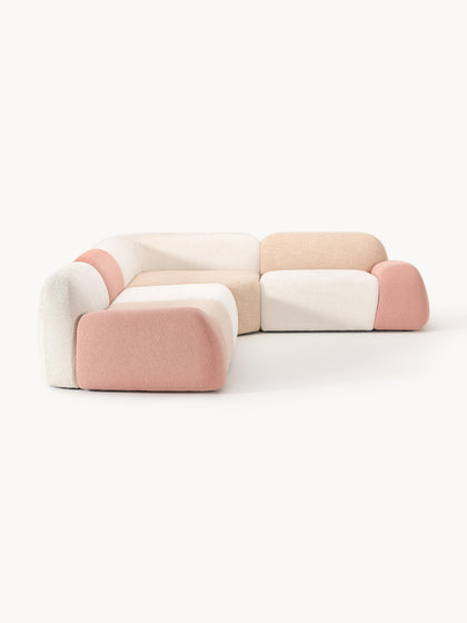 Westwing Collection Modulares Ecksofa Wolke (4-Sitzer) Fuorisalone Edition Riesige Ersparnisse