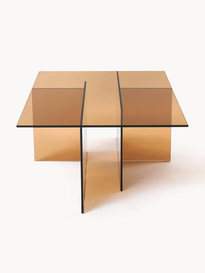 Westwing Collection Glas-Couchtisch Anouk B 102 cm Super Sparpreis