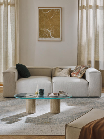 Westwing Collection Modulares Sofa Lennon (3-Sitzer) Bis zu 65% Rabatt