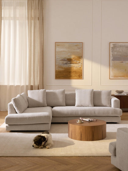 Westwing Collection Ecksofa Tribeca Vierteljährliche Förderung