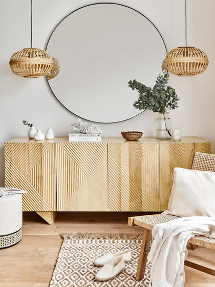 Westwing Collection Sideboard Louis aus Eschenholz Bis zu 55% Rabatt