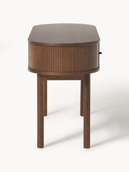 Westwing Collection Schreibtisch Calary mit geriffelter Front Clearance-Verkauf