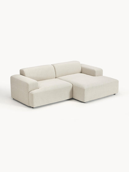 Westwing Collection Ecksofa Melva (3-Sitzer) Fabrikpreis