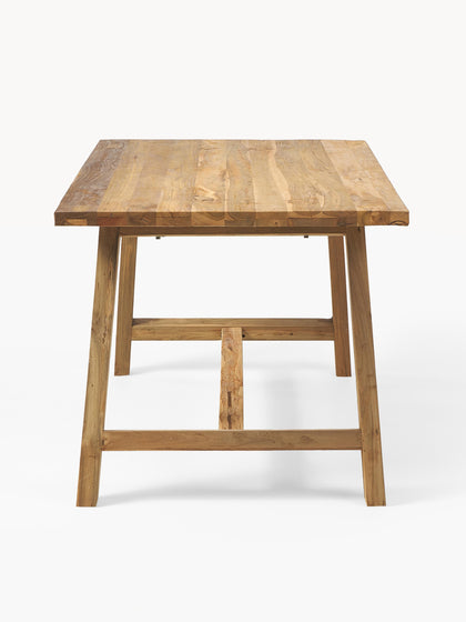 Westwing Collection Esstisch Lawas aus Teakholz in verschiedenen Größen Top Angebot