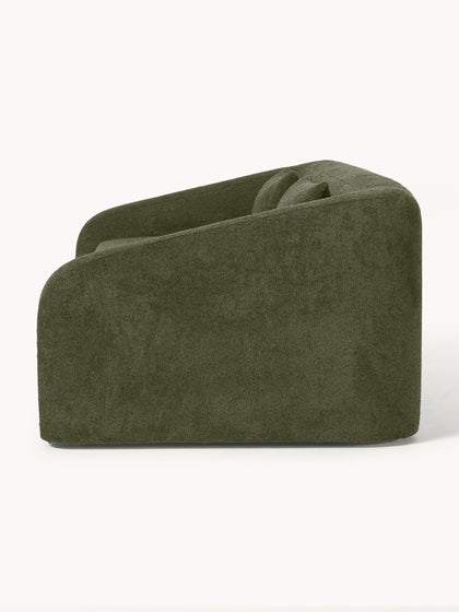 Westwing Collection Schlafsofa Eliot (3-Sitzer) aus Teddy-Bouclé Neuheiten
