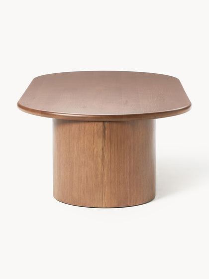 Westwing Collection Ovaler Couchtisch Didi aus Eichenholz Saisonale Angebote