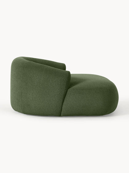 Westwing Collection XL Bouclé-Loungesessel Sofia Räumungsverkauf