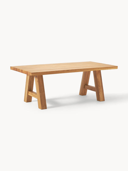 Westwing Collection Esstisch Ashton aus Eichenholz in verschiedenen Größen Tägliche Deals