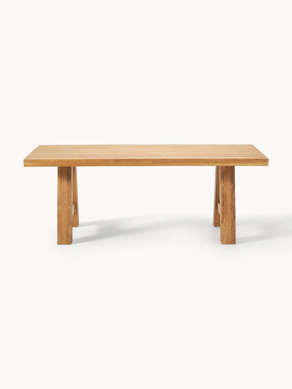 Westwing Collection Esstisch Ashton aus Eichenholz in verschiedenen Größen Tägliche Deals