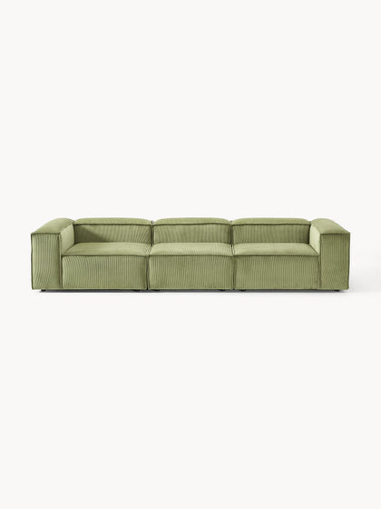Westwing Collection Modulares Sofa Lennon (4-Sitzer) aus Cord Super Sparpreis
